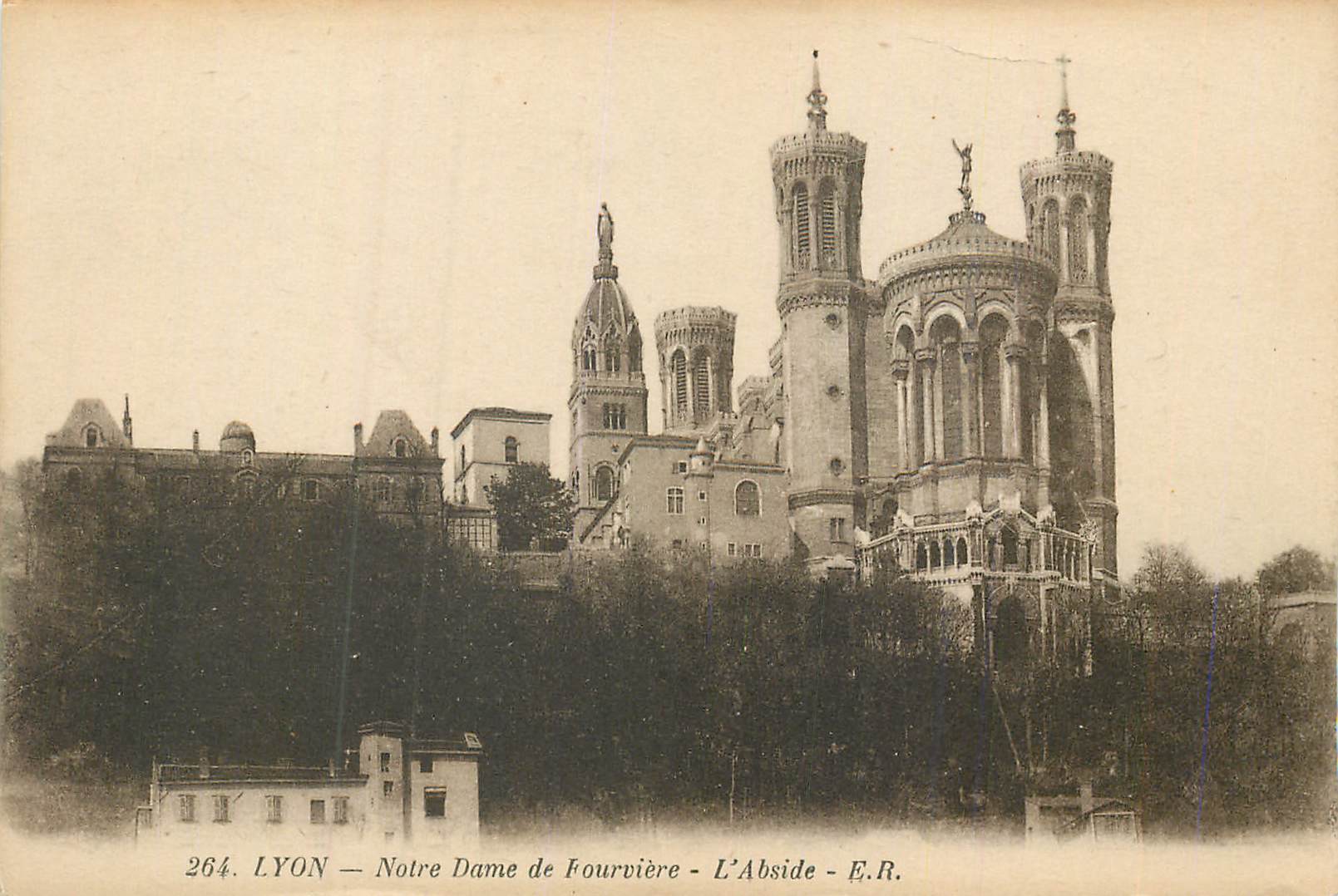 CPA Lyon Notre Dame de Fourviere L'Abside