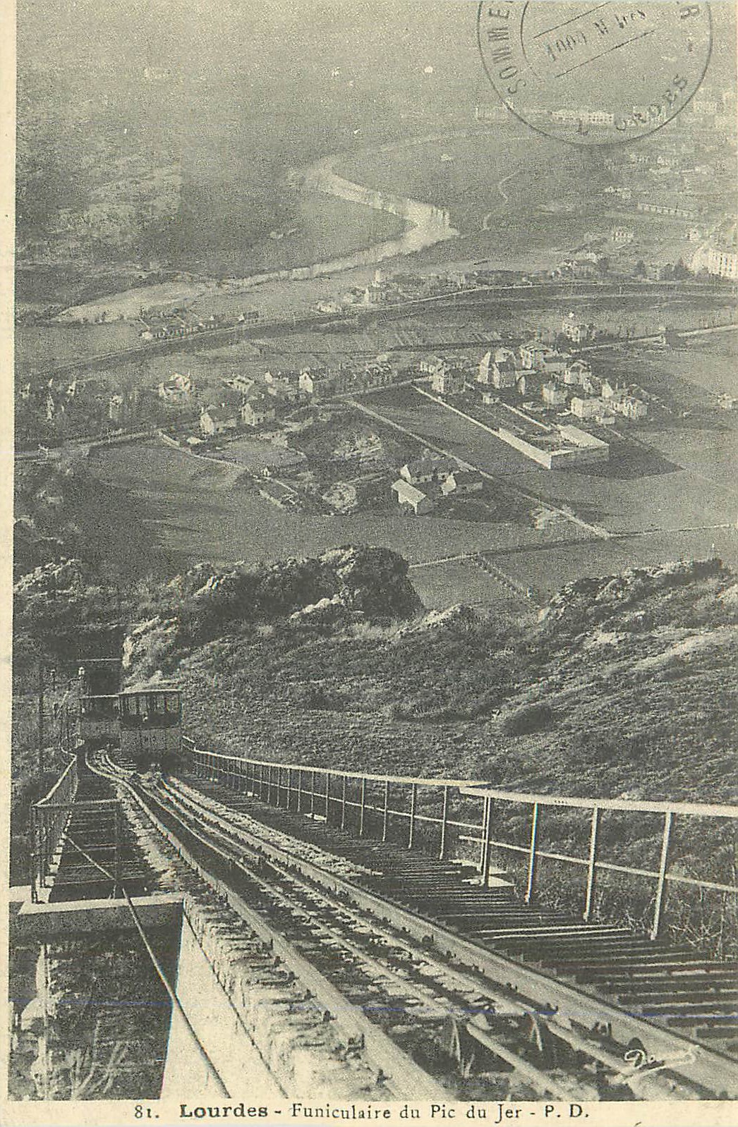 REPRO Lourdes Funiculaire du Pic du Jer