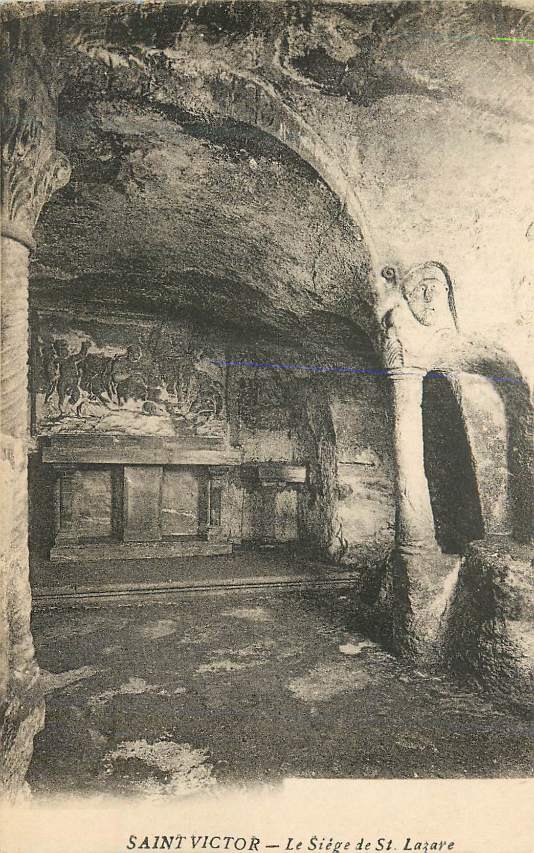 CPA Saint Victor Le Siege de St Lazare