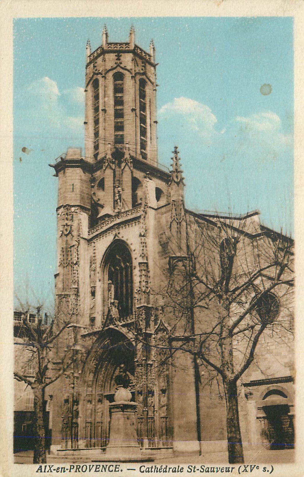 AIX-en-PROVENCE — Cathédrale St-Sauveur (XVe s.)