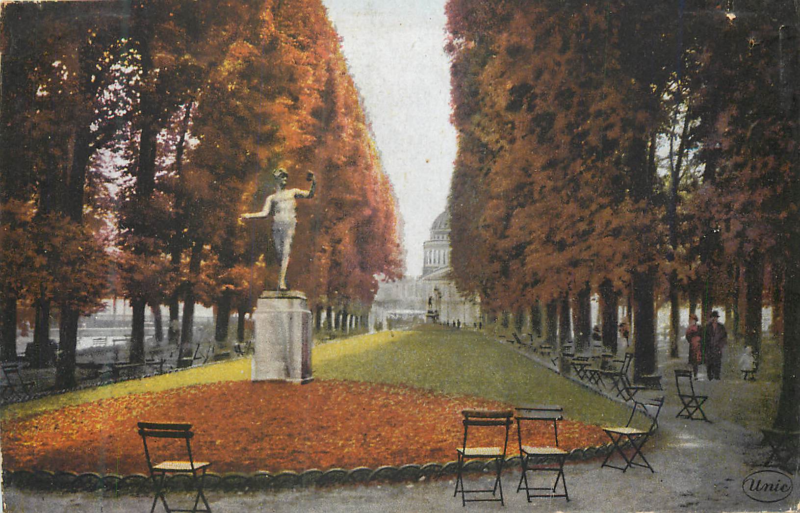 CPA Paris Le Jardin de Luxembourg