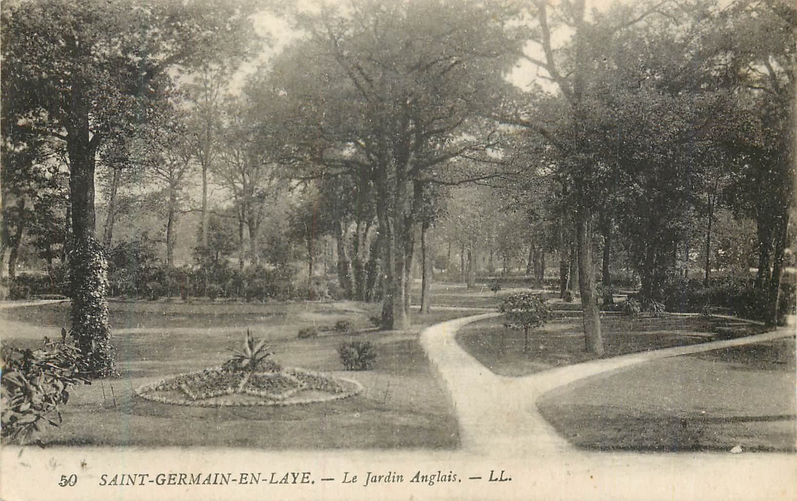 Saint-Germain-en-Laye — Le Jardin Anglais — LL.