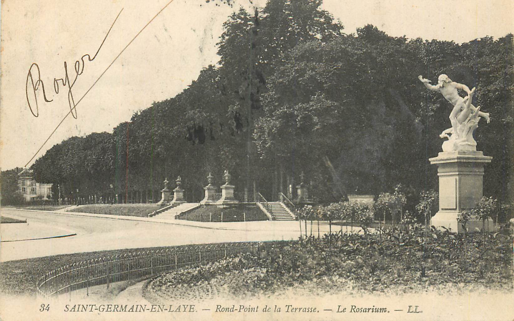 Saint-Germain-en-Laye — Rond-Point de la Terrasse — Le Rosarium — LL