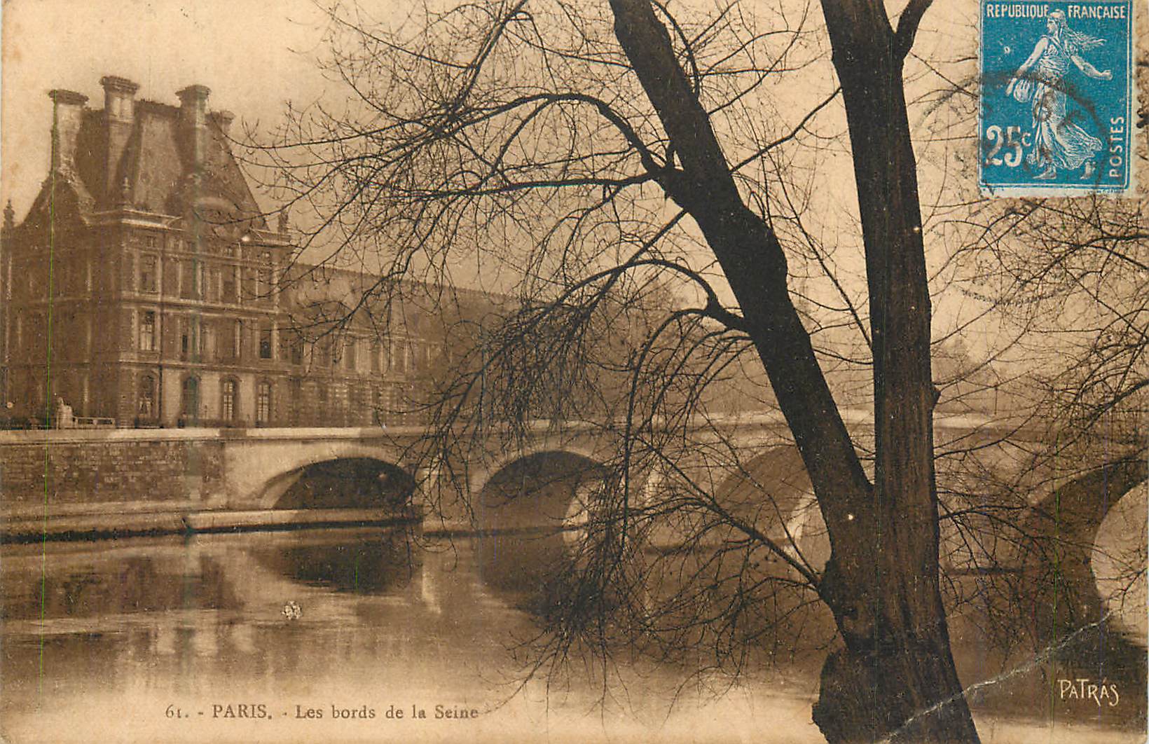 CPA Paris les Bords de la Seine
