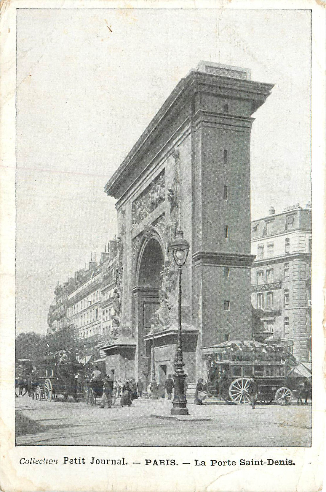 CPA Paris la Porte Saint Denis