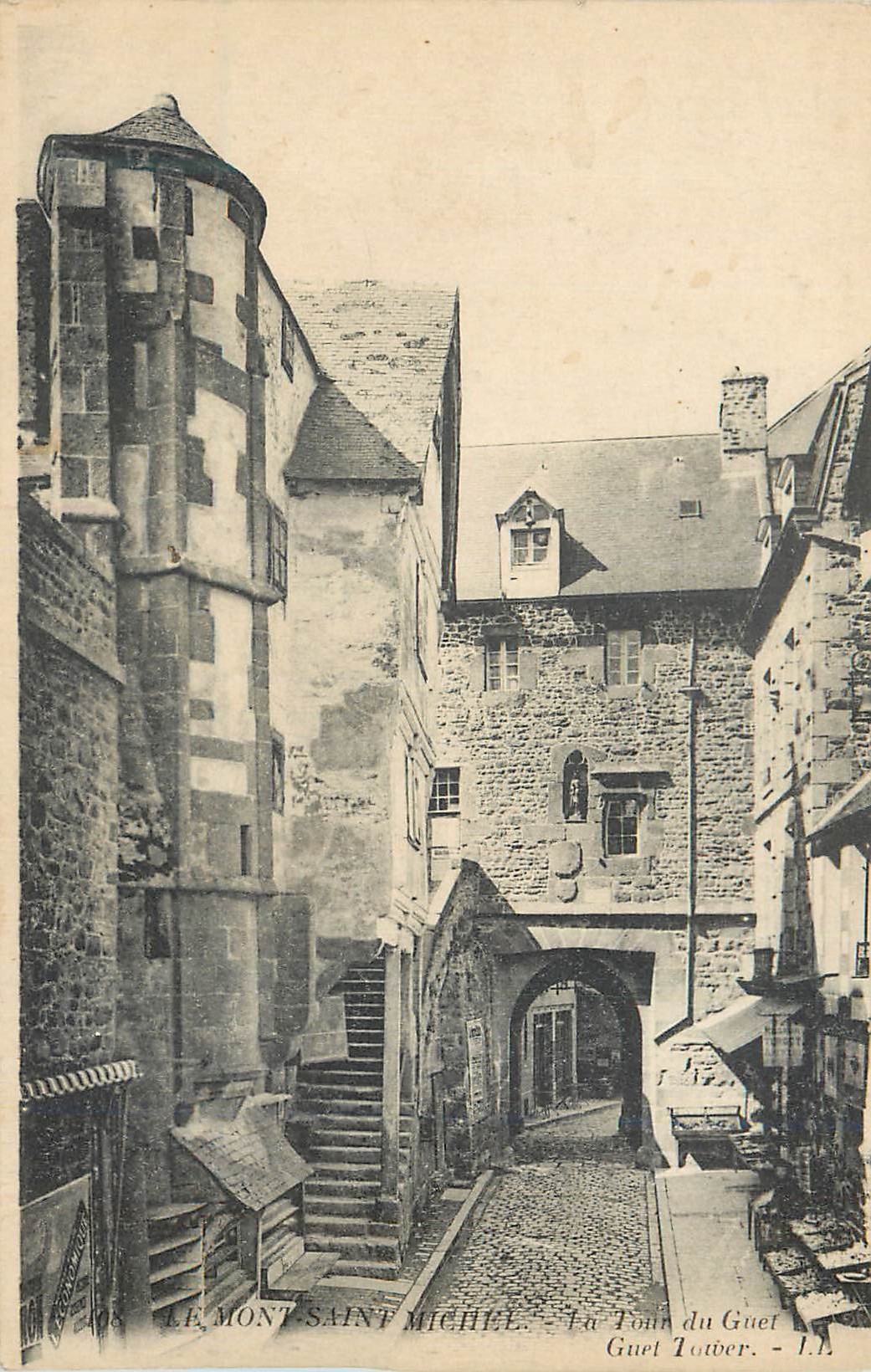 CPA Le Mont Saint Michel la Tour du Guet