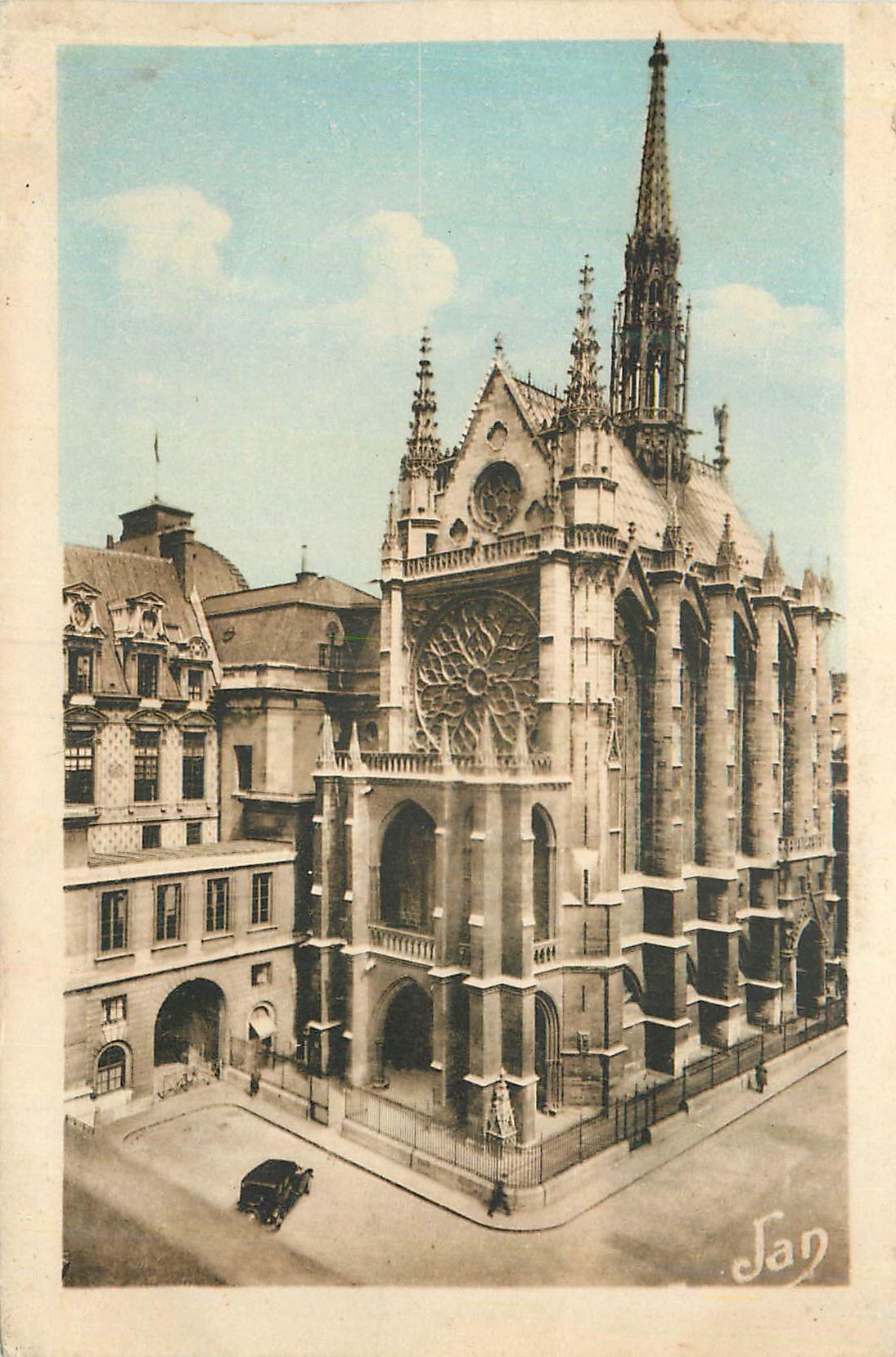 CPA Paris la Sainte Chapelle