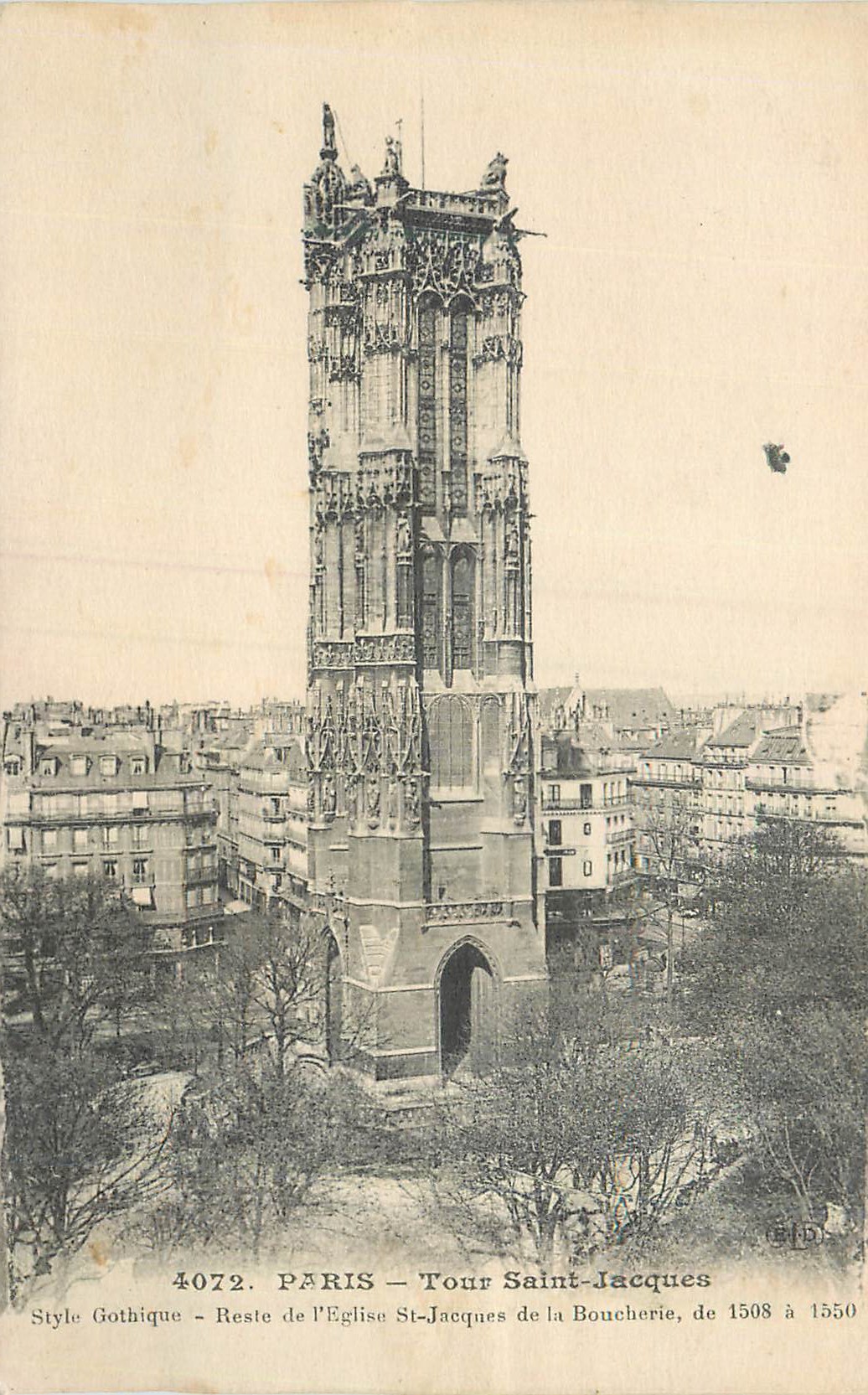 CPA Paris Tour Saint Jacques