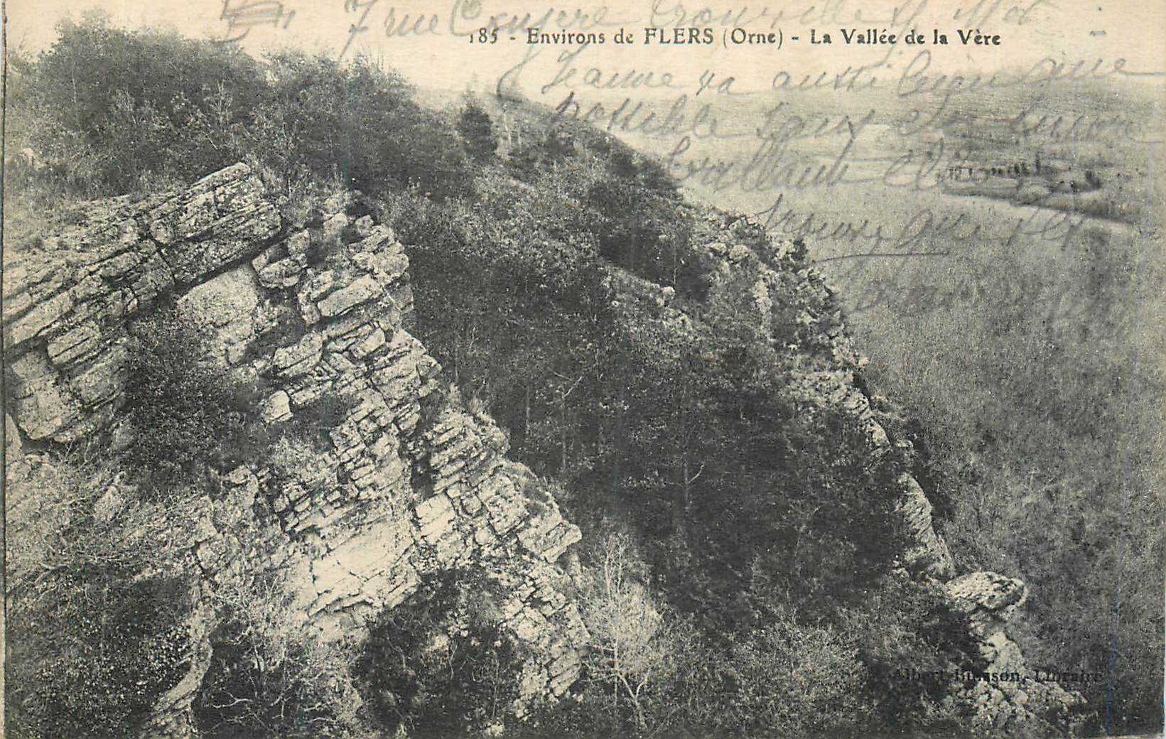 CPA Environs de Flers (Orne) la Vallee de la Vere