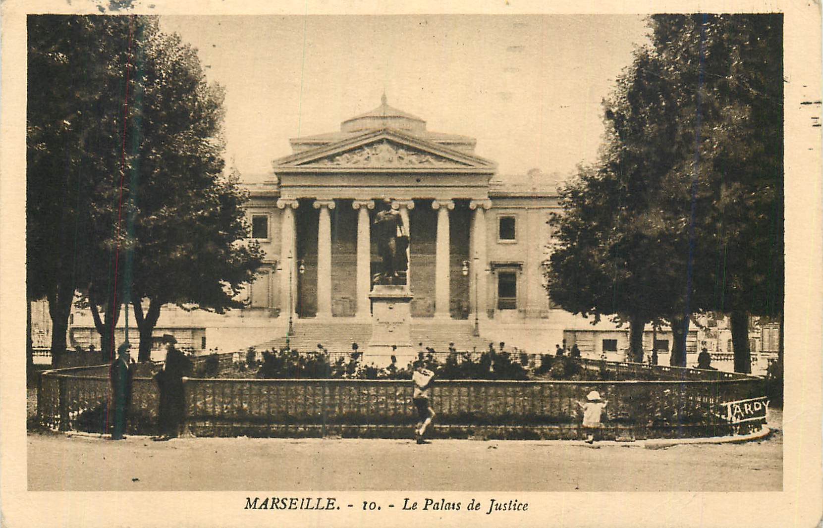 CPA Marseille le Palais de Justice