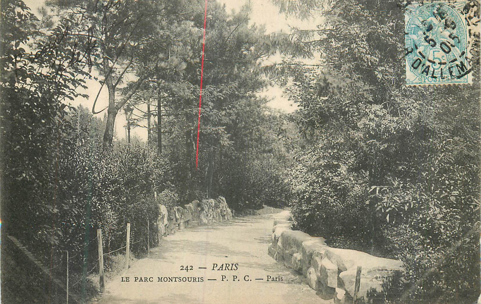 CPA Paris Le Parc Montsouris
