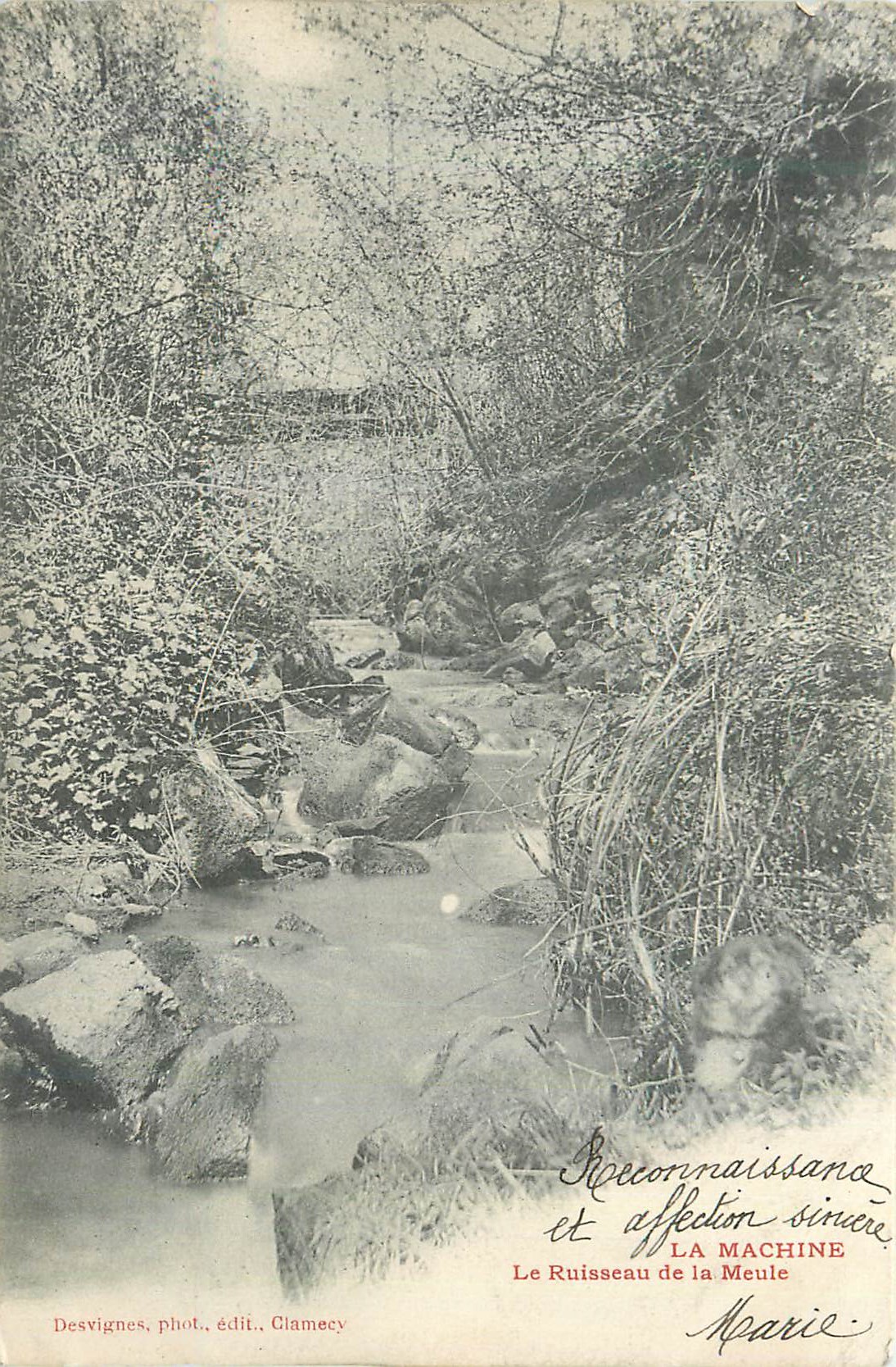 CPA La Machine Le Ruisseau de la Meule