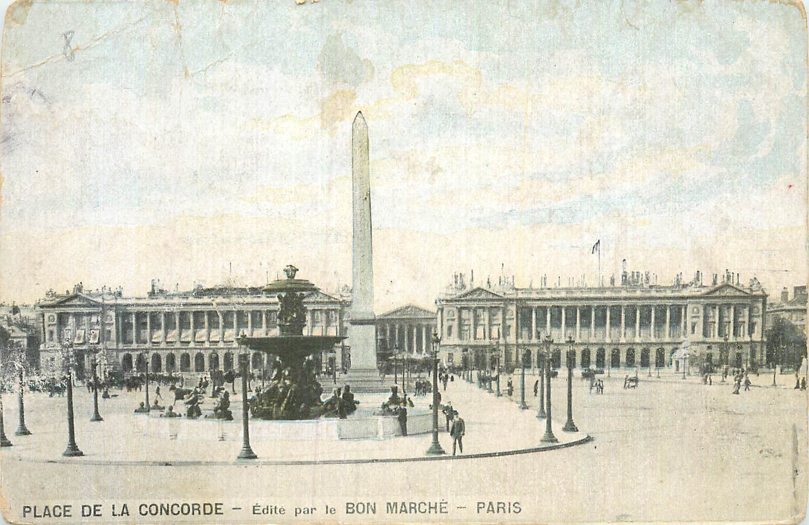 CPA Paris Place de la Concorde