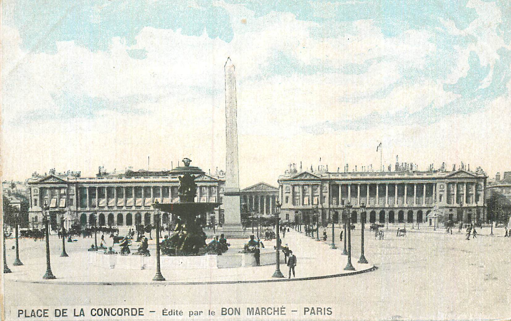 CPA Paris Place de la Concorde