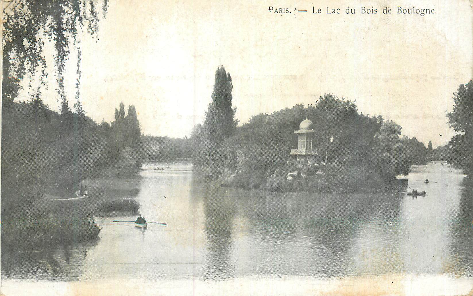 CPA Paris Le Parc du Bois de Boulogne