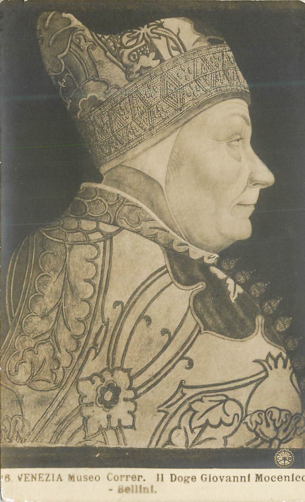 CPA Venezia Museo Correr Il Doge Giovanni Mocencico Bellini