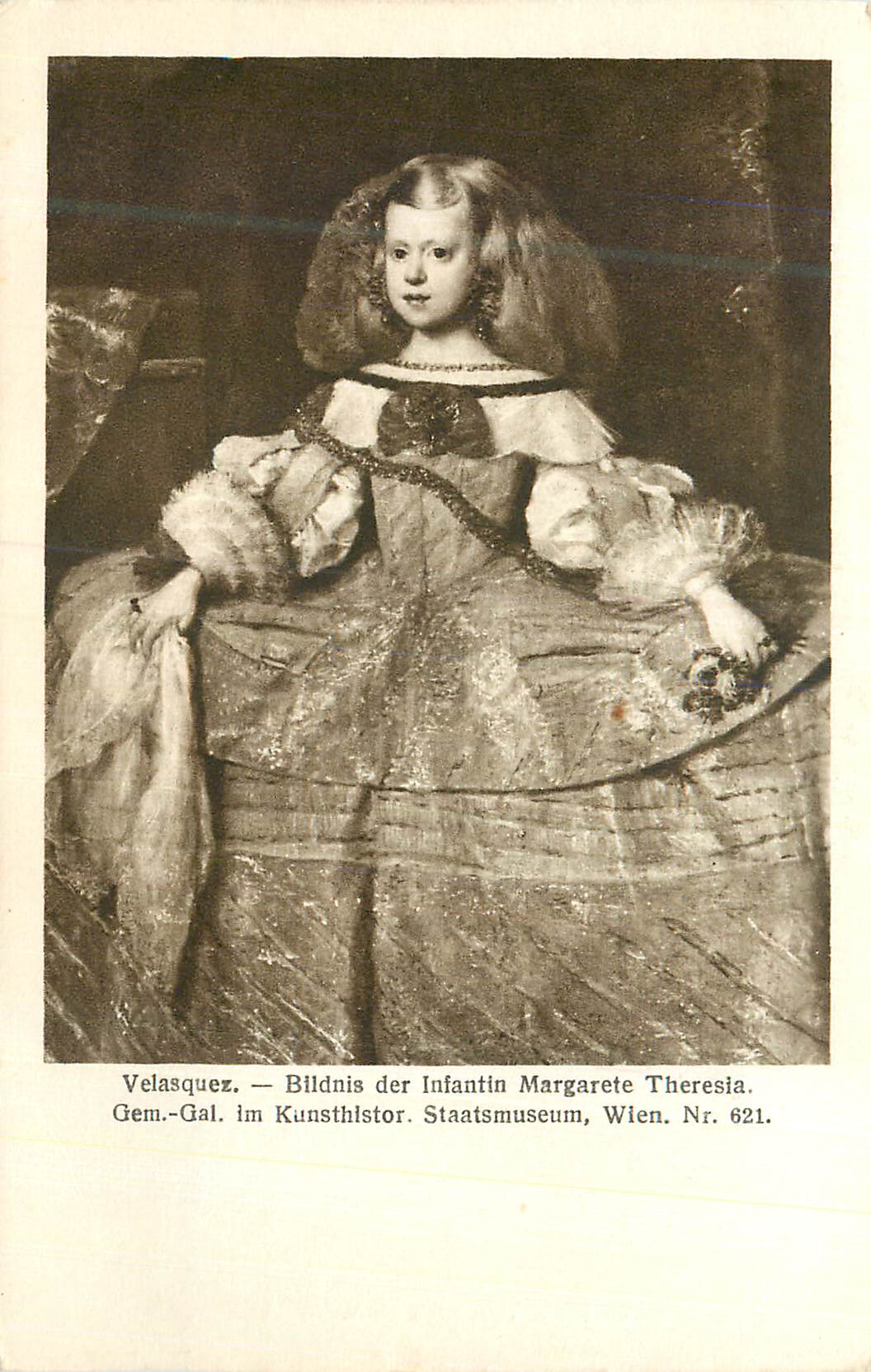 CPA Velasquez Bildnis der Infantin Margarete Theresia