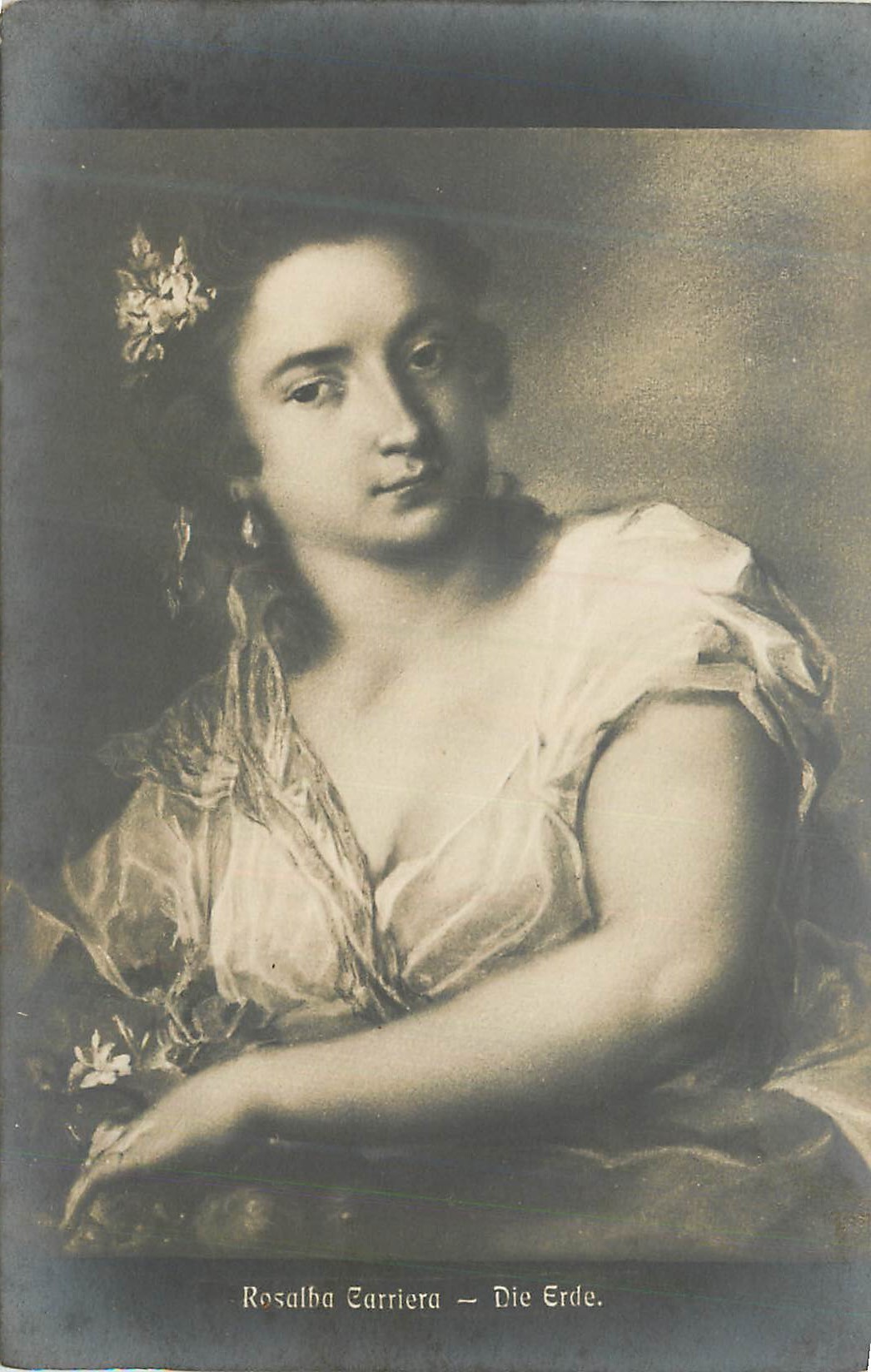 CPA Rosalba Carriera Die Erde