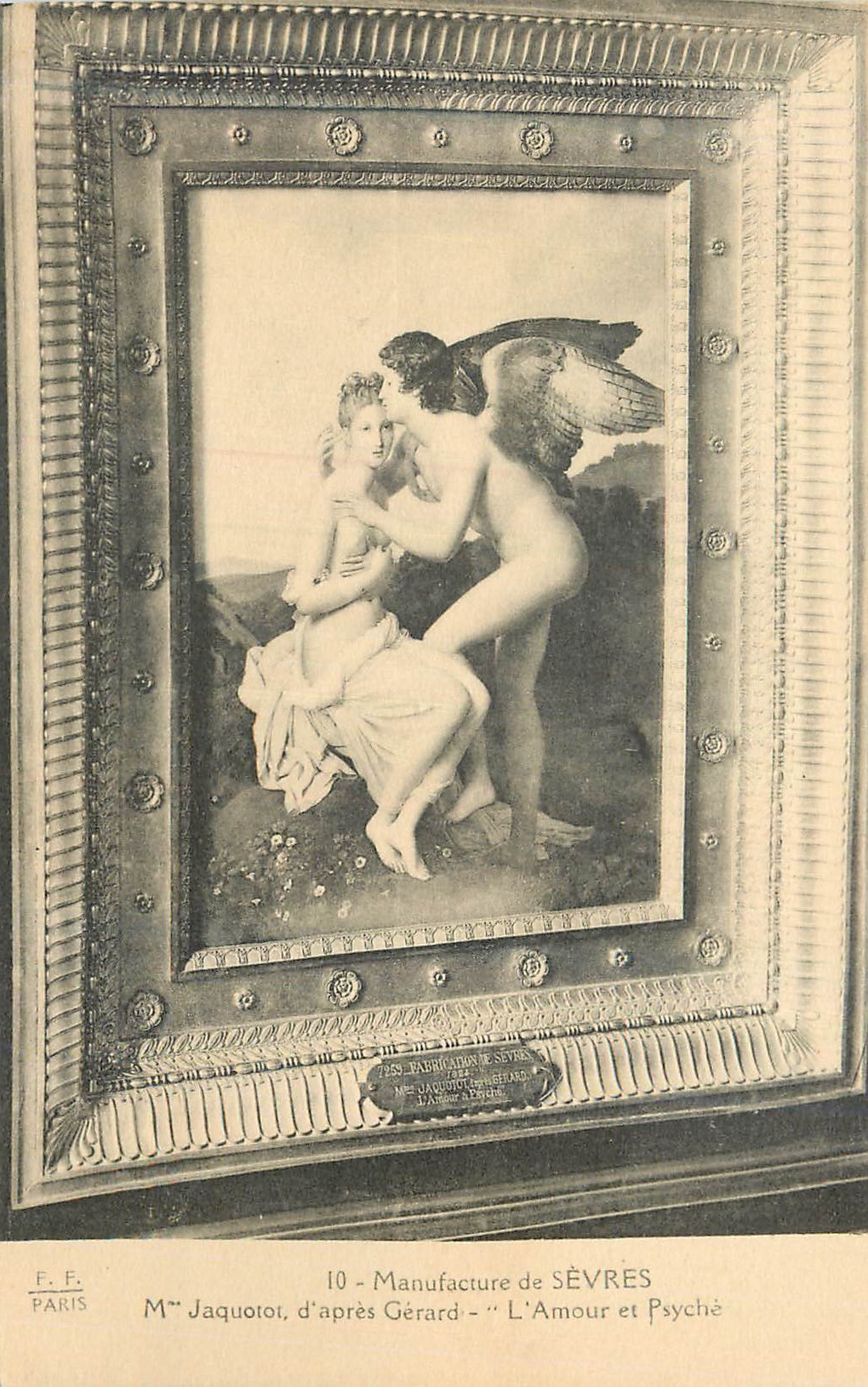 Liebe und Psyche — Manufacture de SÈVRES — M. Jaquotot, nach Gérard — n°10