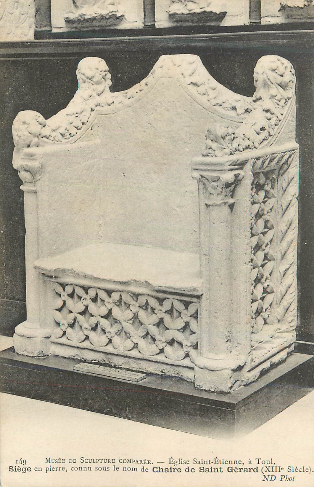 Chaire de Saint-Gérard — Église Saint-Étienne, Toul — XIIIe siècle