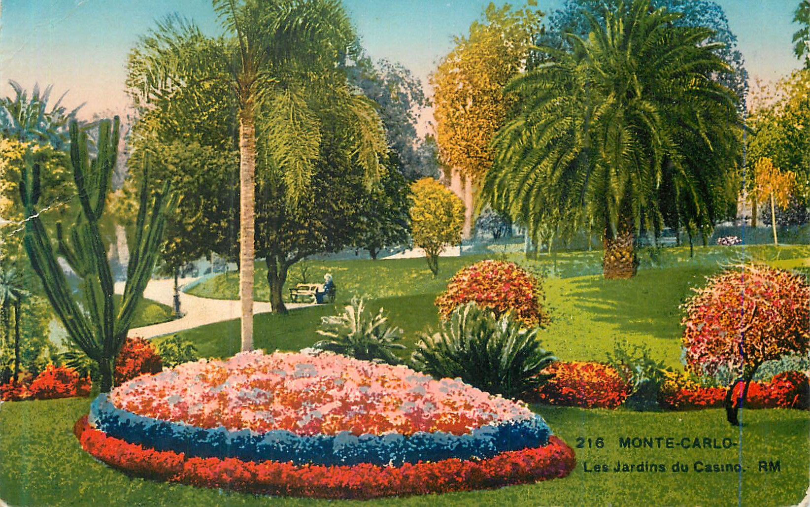 CPA Monte Carlo Le Jardin du Casino
