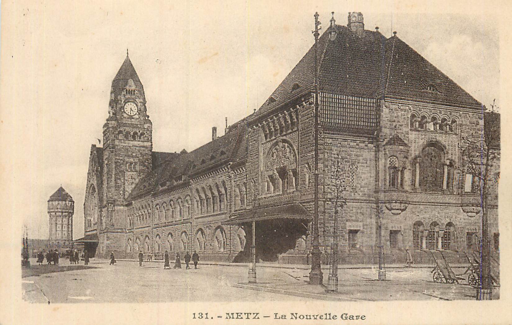 CPA Metz La Nouvelle Gare