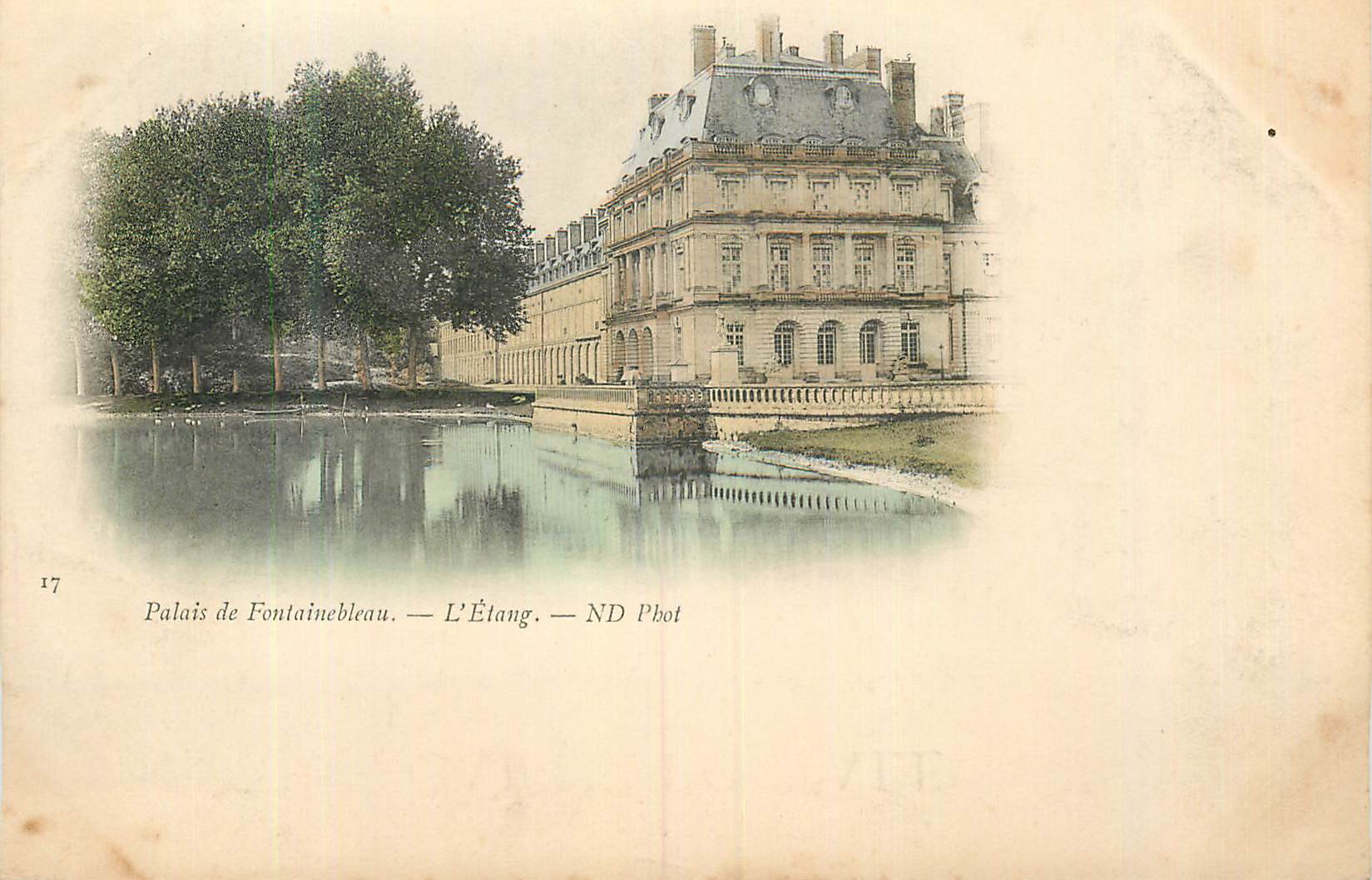 Palais de Fontainebleau — L'Étang — ND Phot