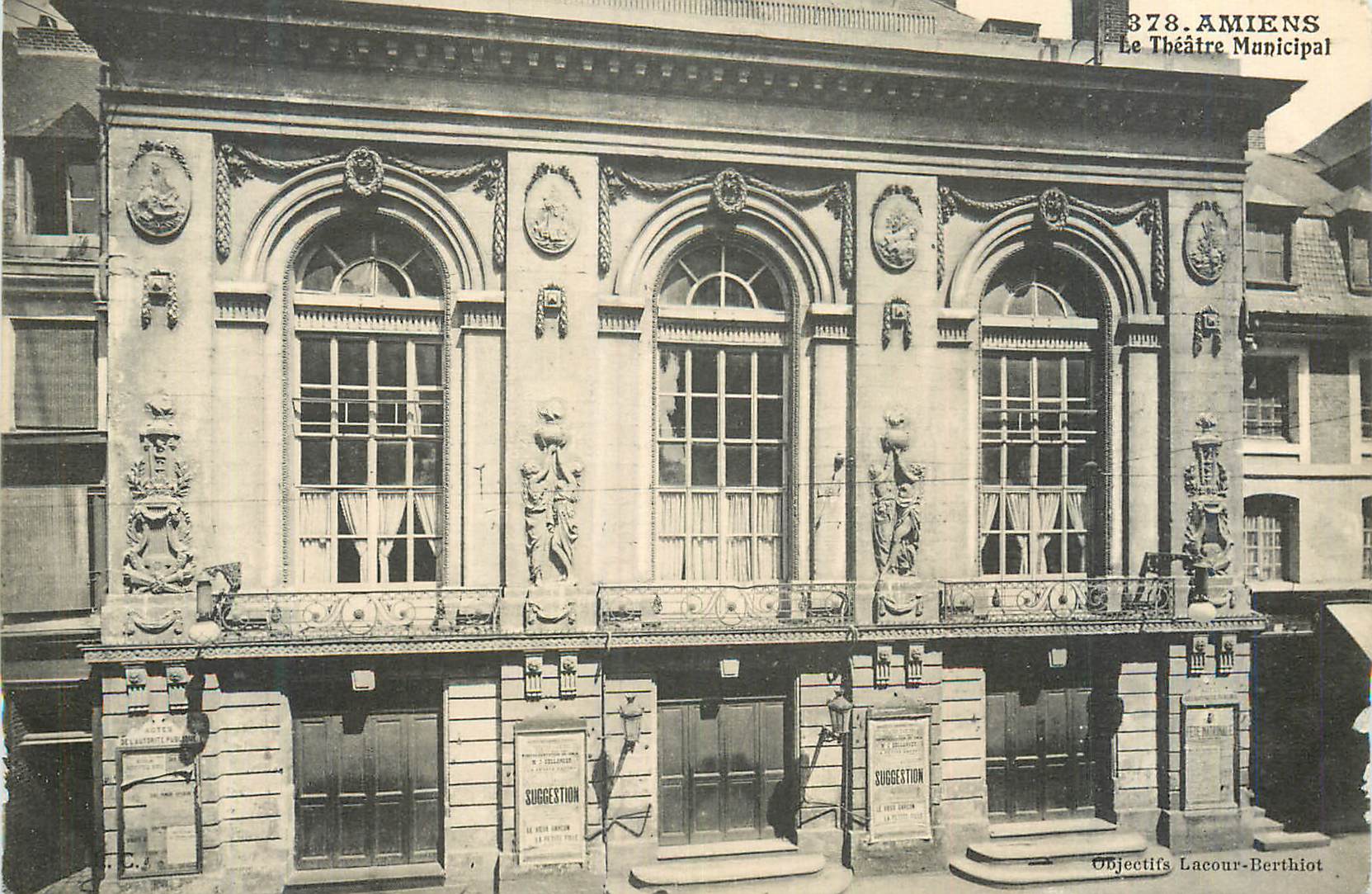 CPA Amiens Le Theatre Municipal