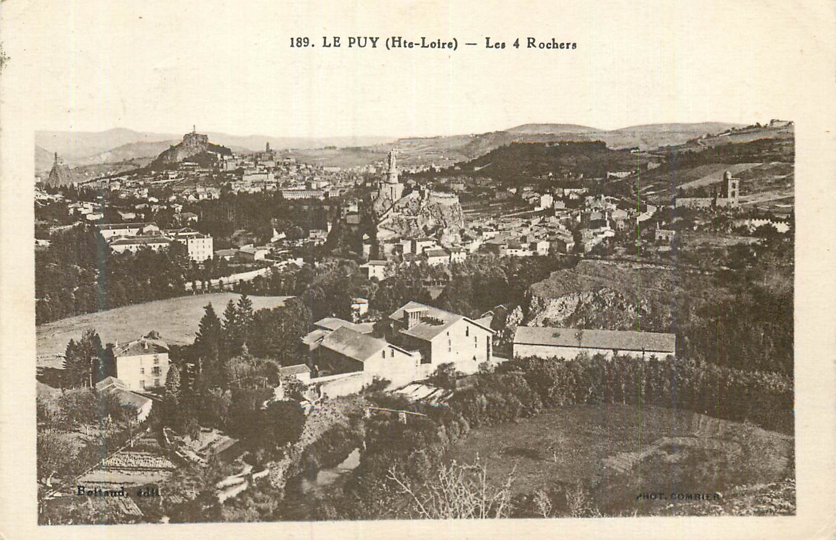 Le Puy (Haute-Loire) — Les 4 Rochers — Éd. Bolland, n°189