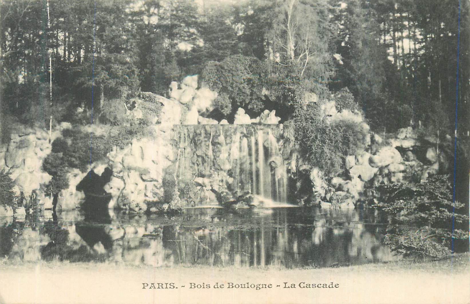 CPA Paris Bois de Boulogne La Cascade