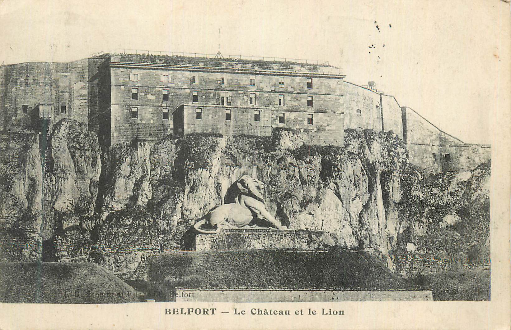 Belfort — Le Château et le Lion