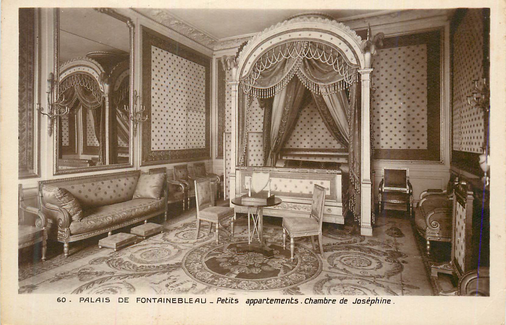 Schloss Fontainebleau — Kleine Zimmer. Zimmer von Joséphine.