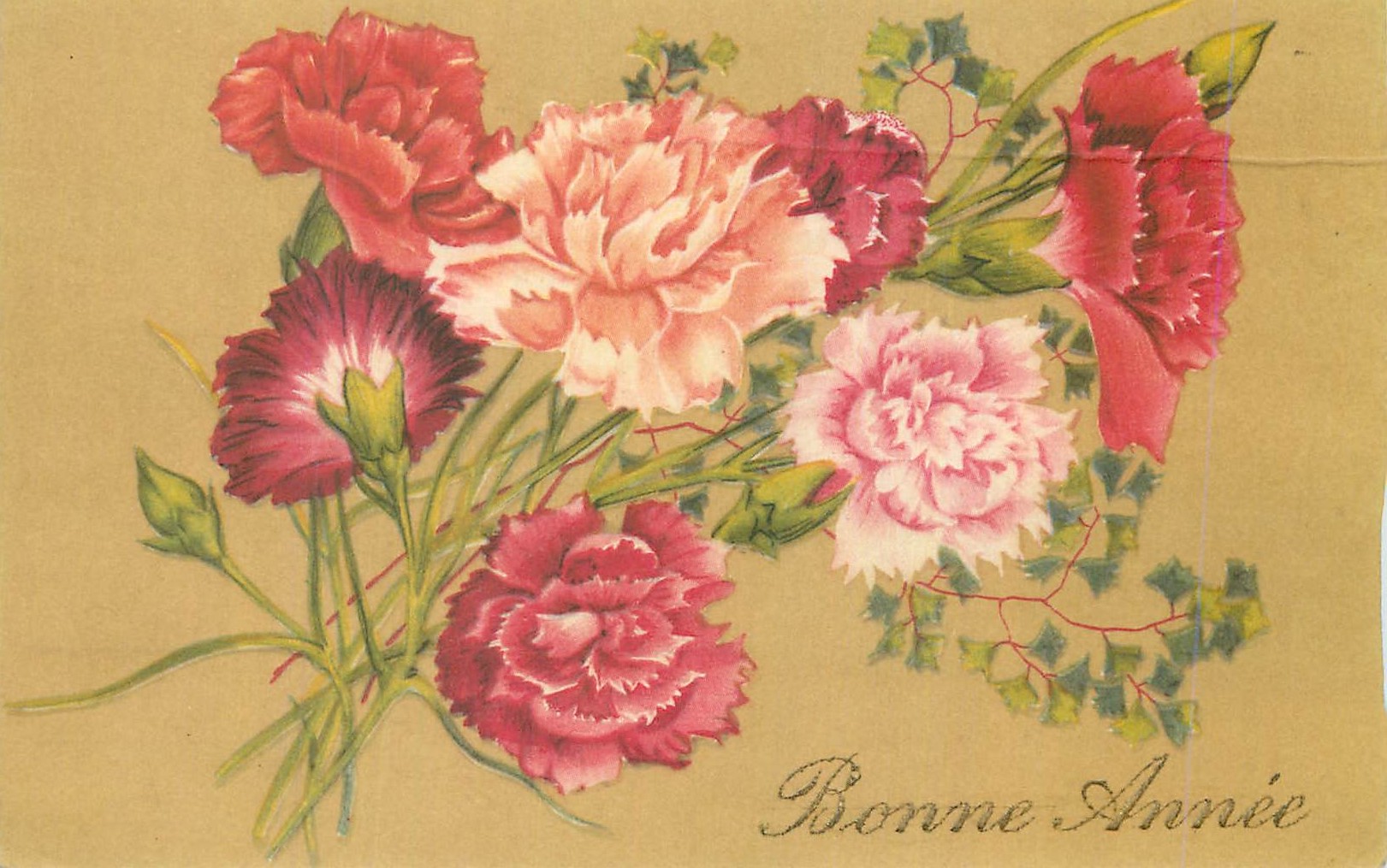 CPA Bonne Annee