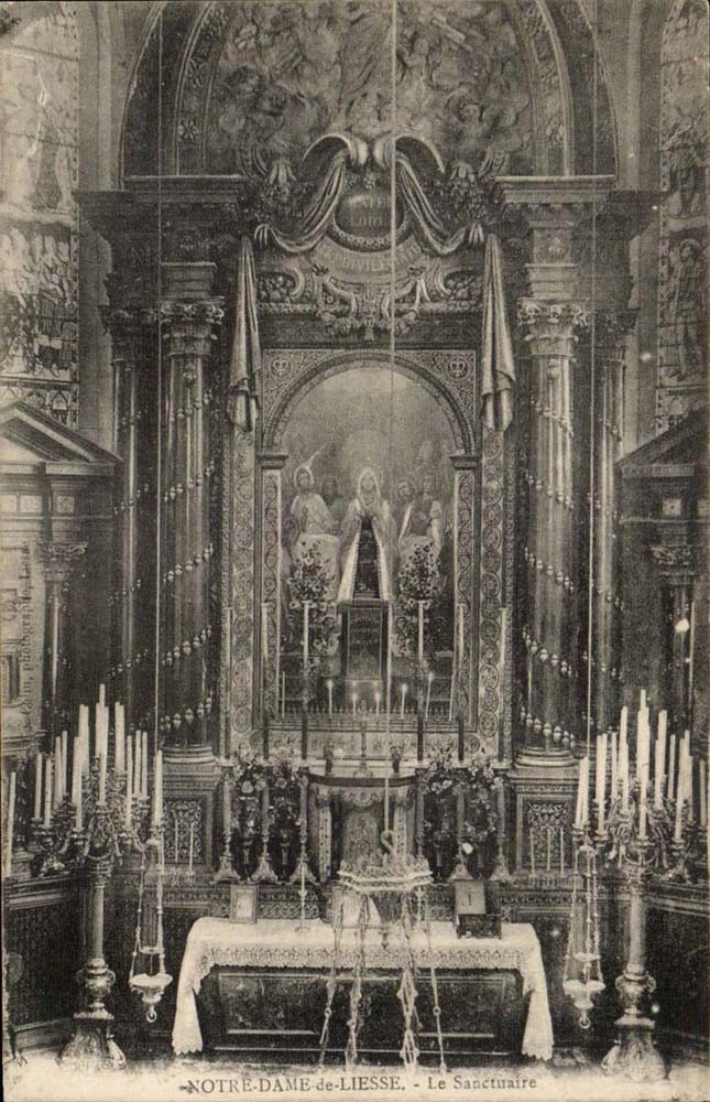 Notre DAme de Liesse CPA Le sanctuaire