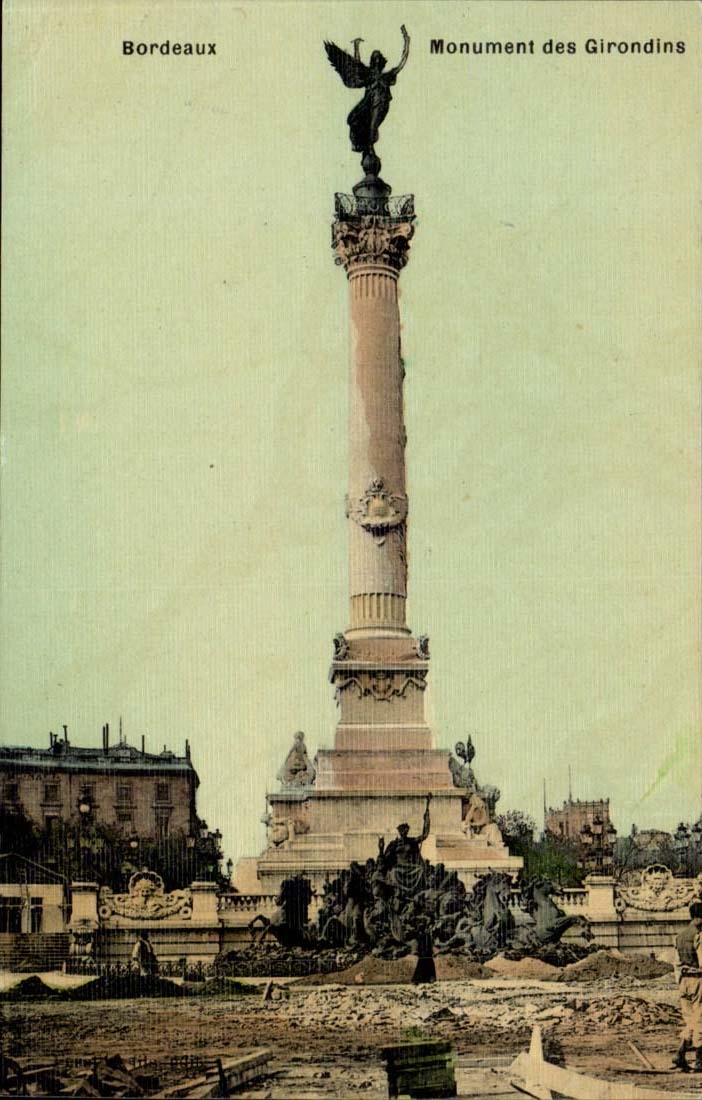Bordeaux CPA Monument des Girondins 