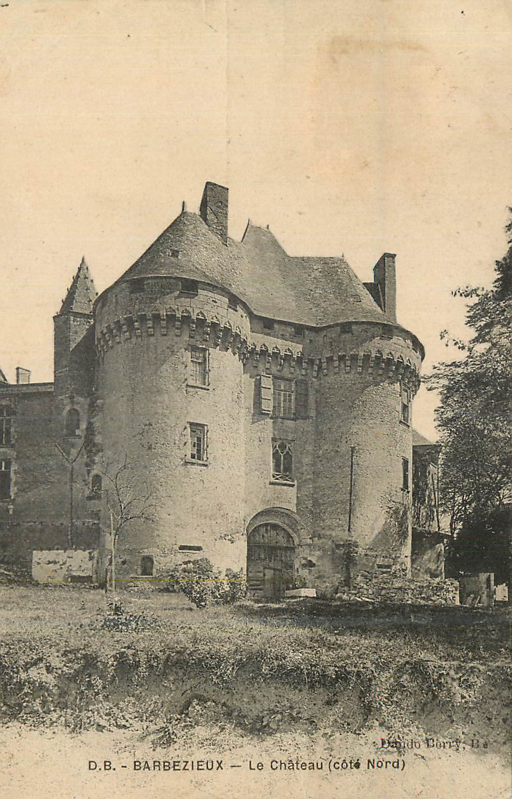 CPA Barbezieux Le Chateau (Cote Nord)