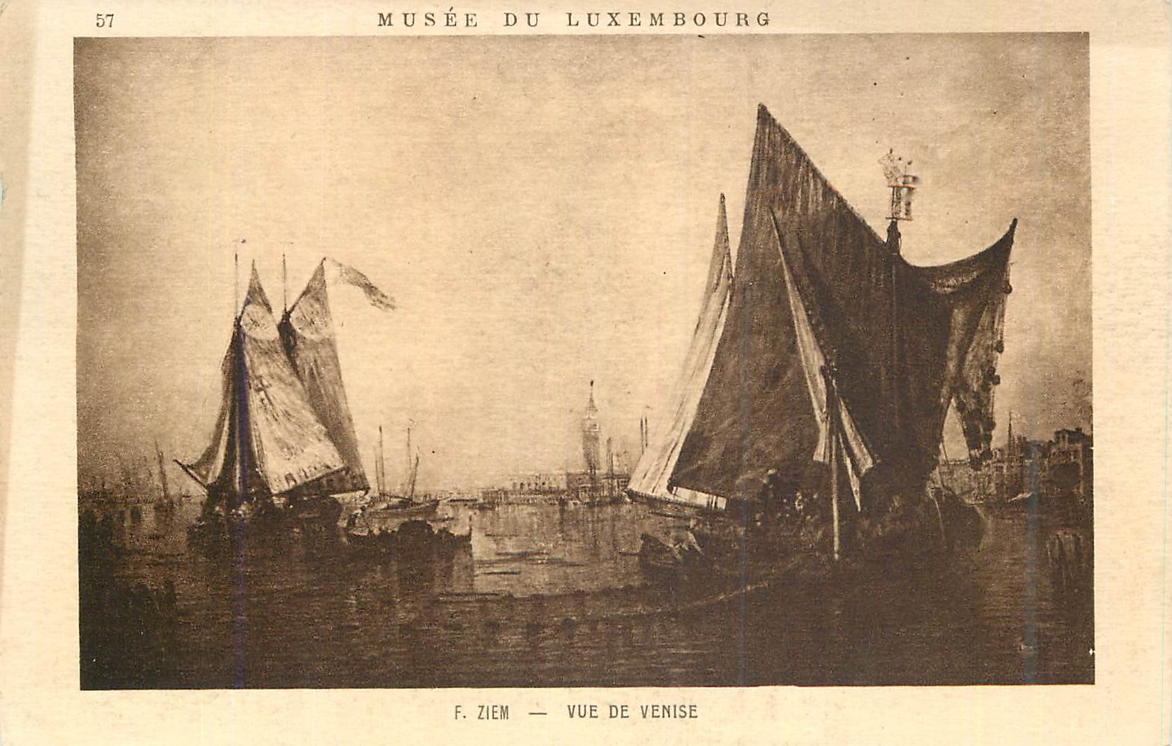 CPA Musee de Luxembourg Vue de Venise Ziem