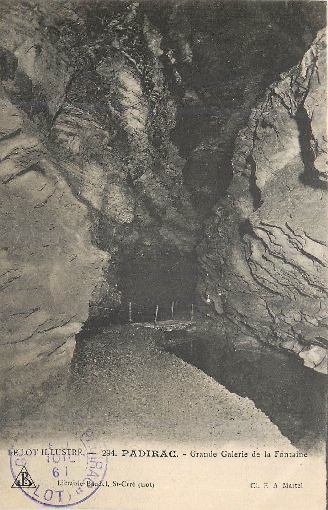 Padirac - Grande Galerie de la Fontaine — Le Lot Illustré, n°294