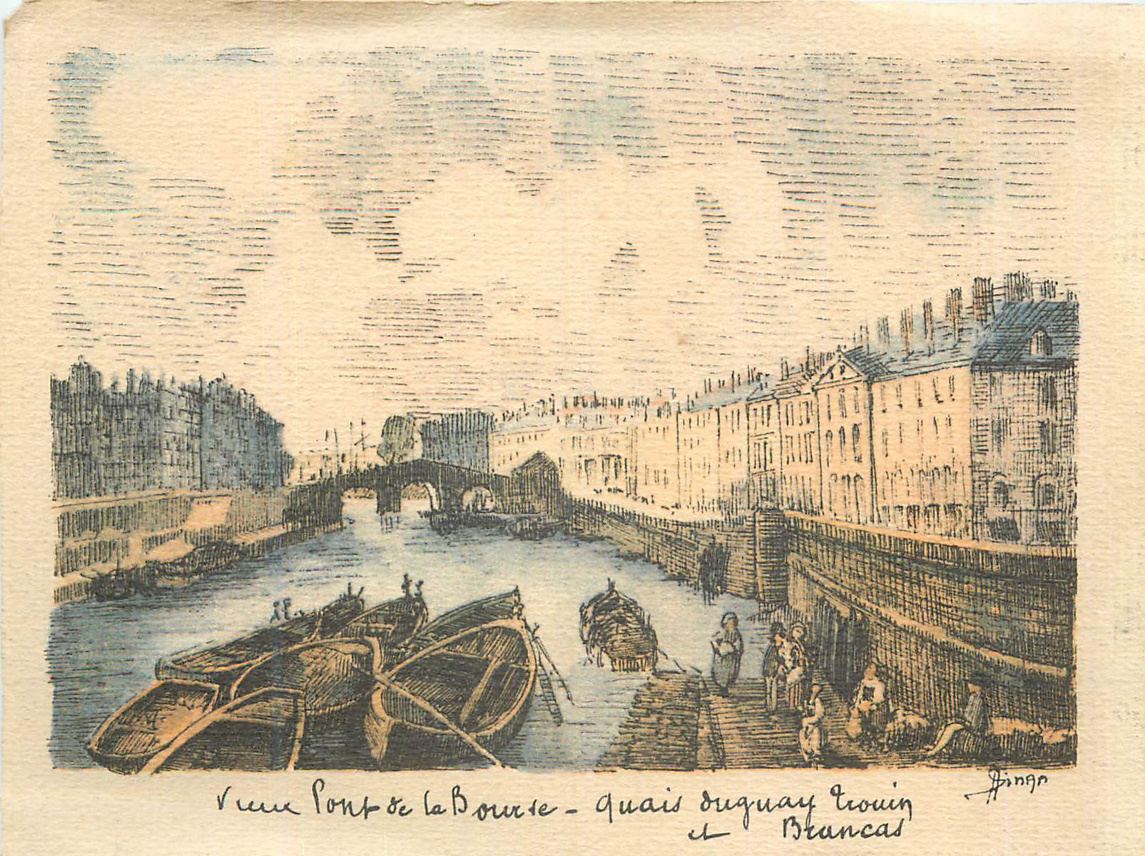 CPA Vieux Port de la Bourse