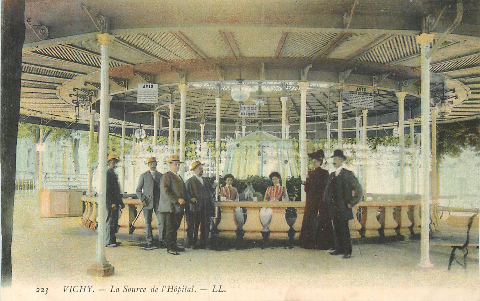 CPA Vichy La Source de l'Hopital