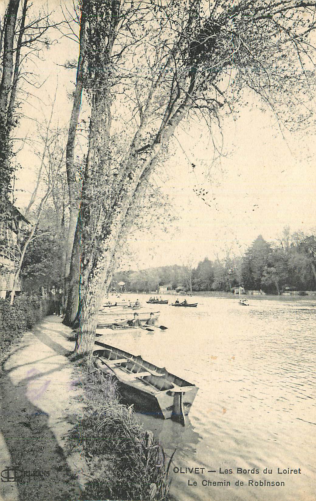 Olivet — Die Ufer des Loiret — Der Weg von Robinson