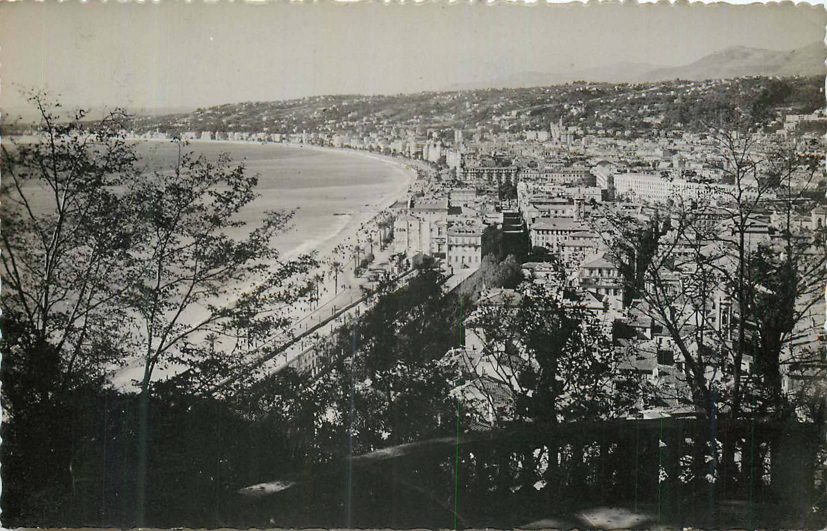 CPM Nice Vue Generale prise du Chateau