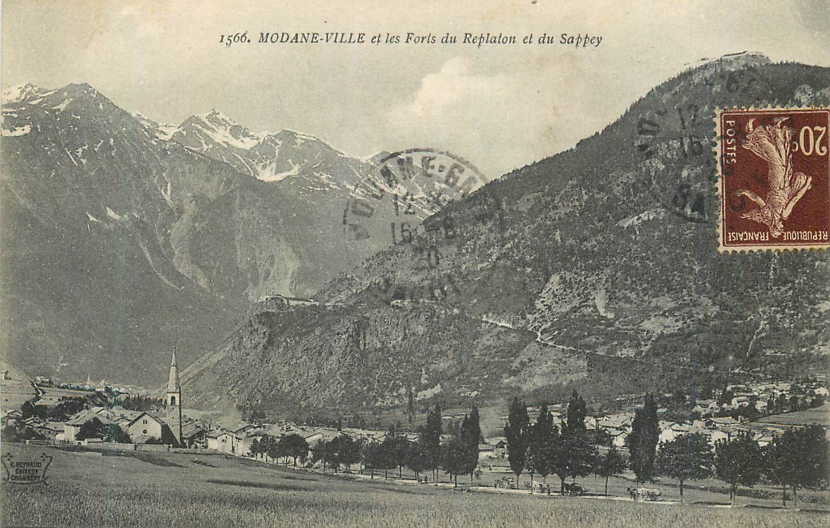 CPA Modane Ville et les Forts du Replaton et du Sappey