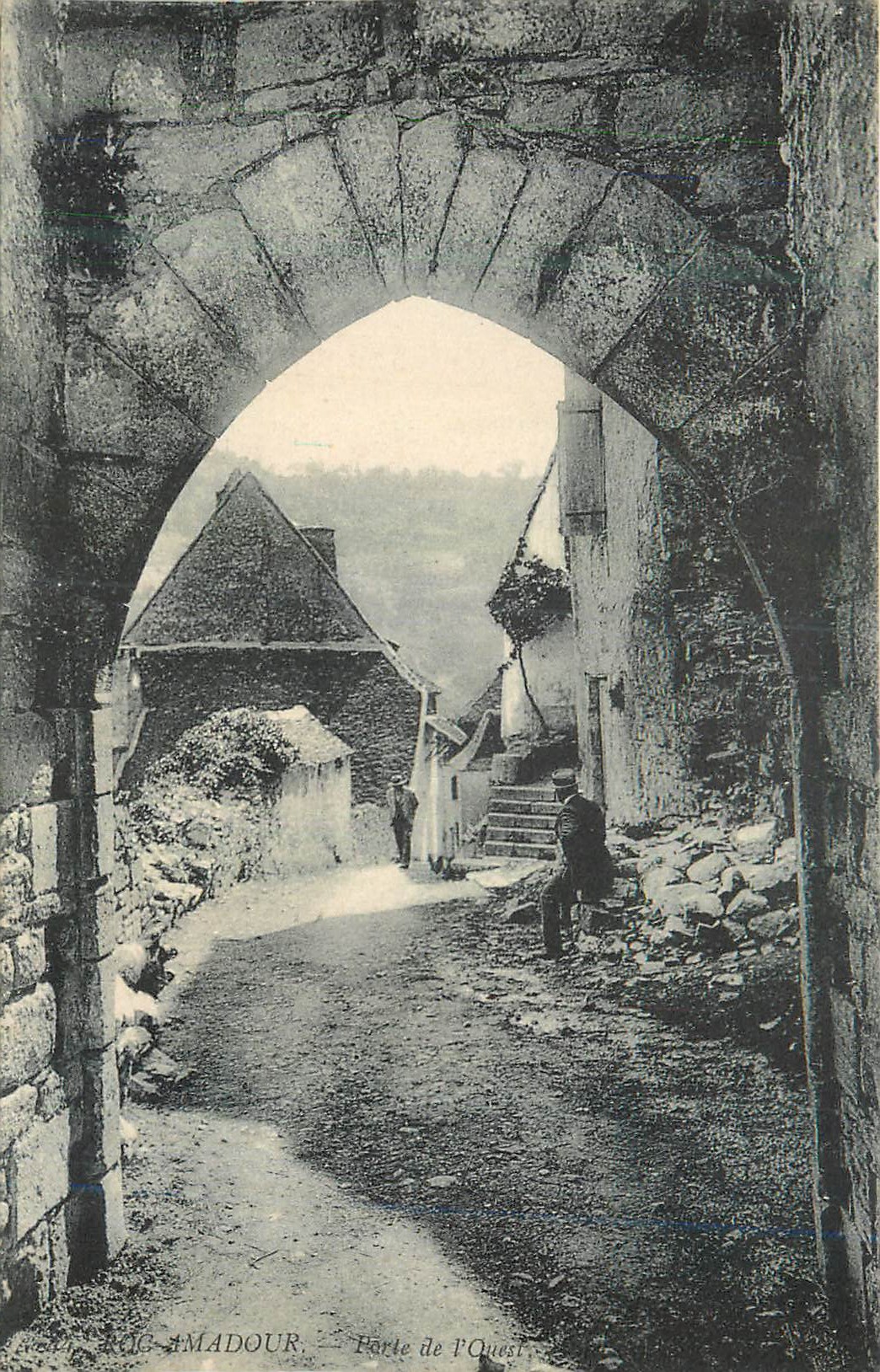 CPA Roc Amadour Porte de l'Ouest