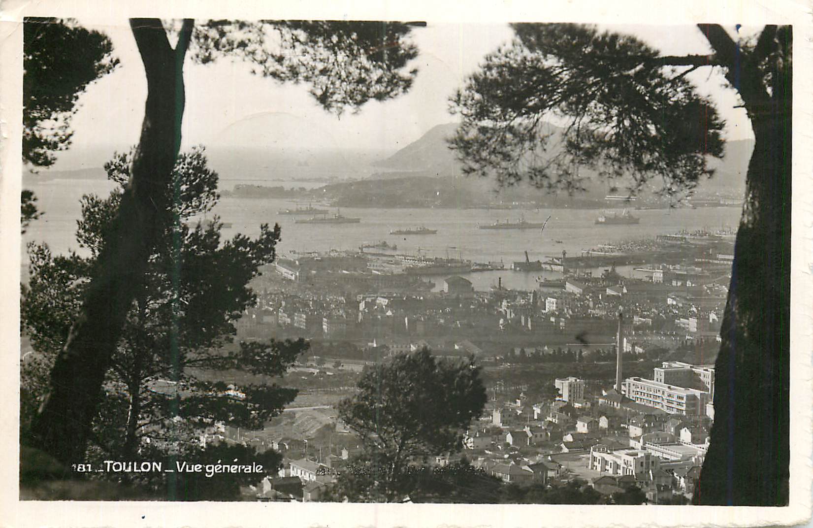 Toulon — Vue générale — éditeur inconnu, n° de série 181