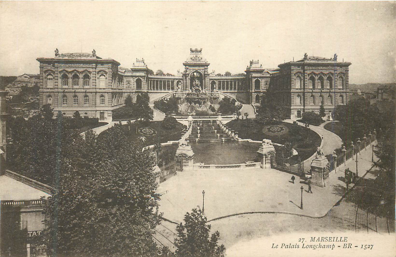 CPA Marseille Le Palais Longchamp