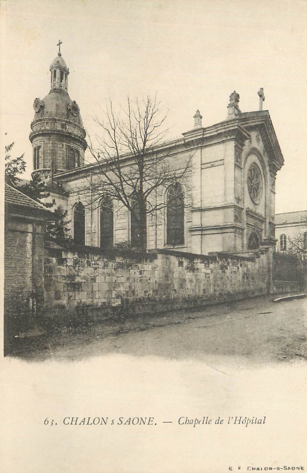 CPA Chalon sur Saone Chapelle de l'Hopital