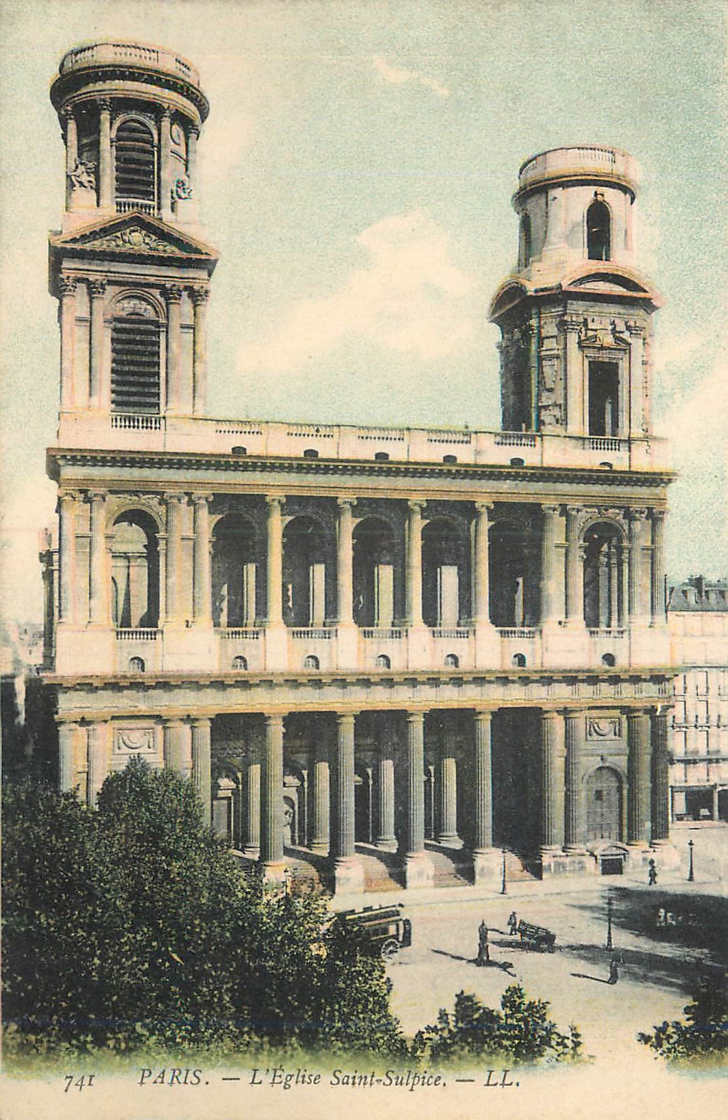 CPA Paris L'Eglise Saint Sulpice