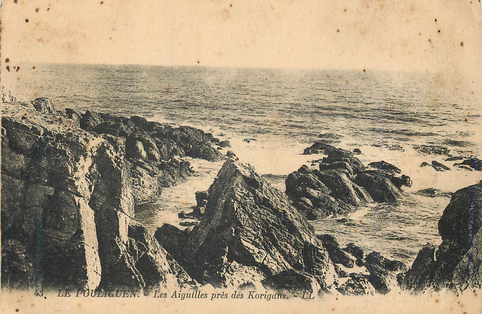 CPA Le Pouliguen Les Aiguilles pres des Korigans