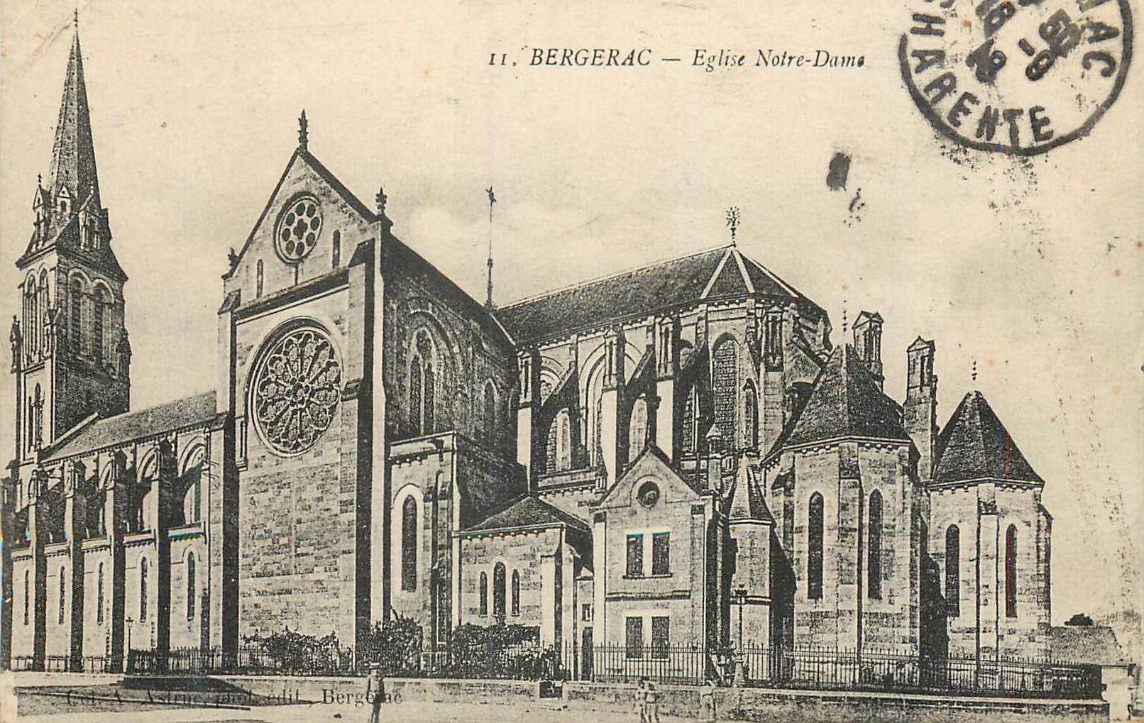 CPA Bergerac Eglise Notre Dame